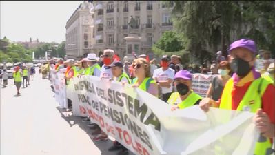 Los pensionistas exigen mejoras: “Si no llega el dinero para las pensiones, el Gobierno nos tendrá que apoyar”
