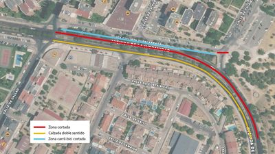 Fuenlabrada cortará el lunes la avenida de la Hispanidad por obras del Canal