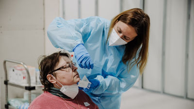Aumentan los ingresos por Covid en Madrid