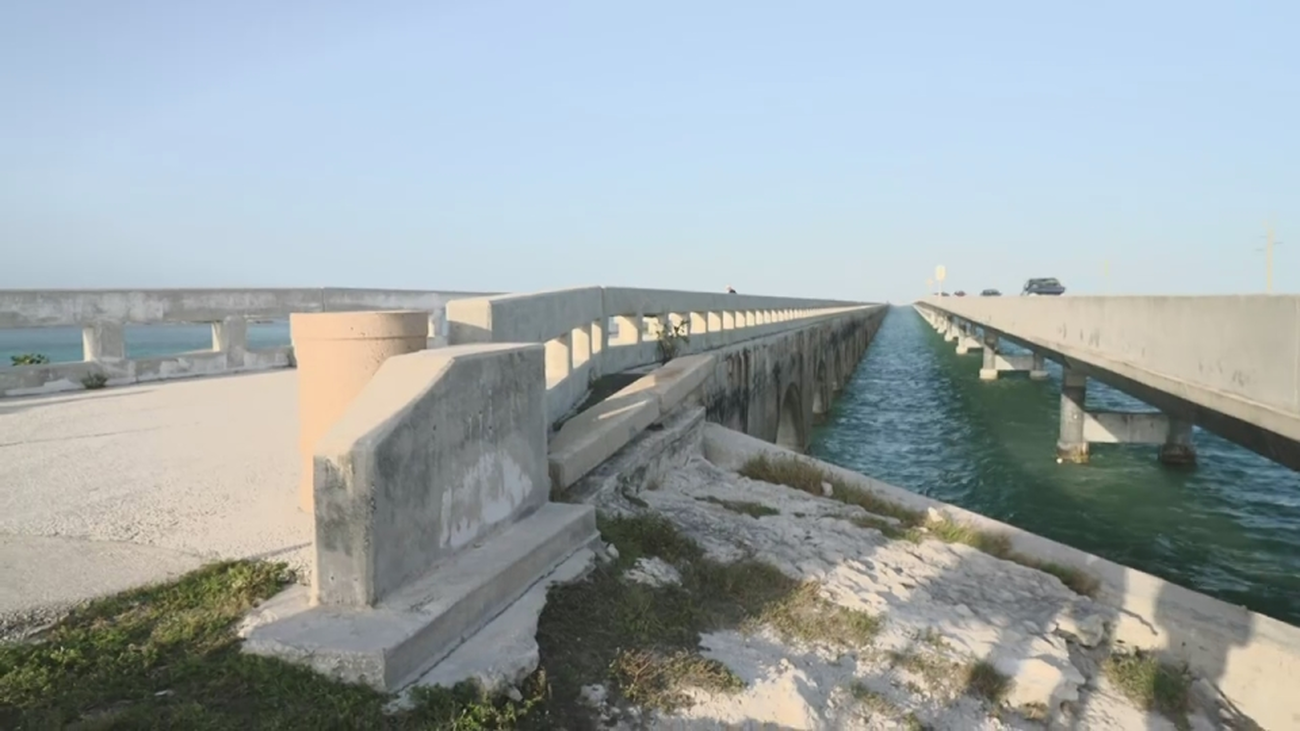 El puente de las Siete Millas, la carretera de películas como 'Misión imposible' o Mentiras arriesgadas'