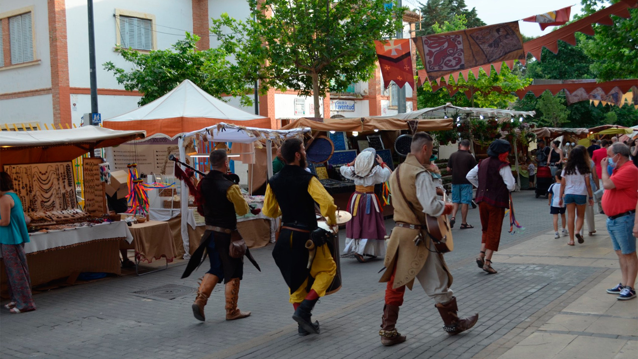 Las calles de Mejorada del Campo recuperan su tradicional mercado medieval