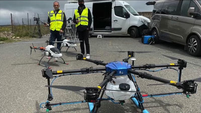 Esta es la empresa de Leganés cuyos drones retransmitirán el Giro