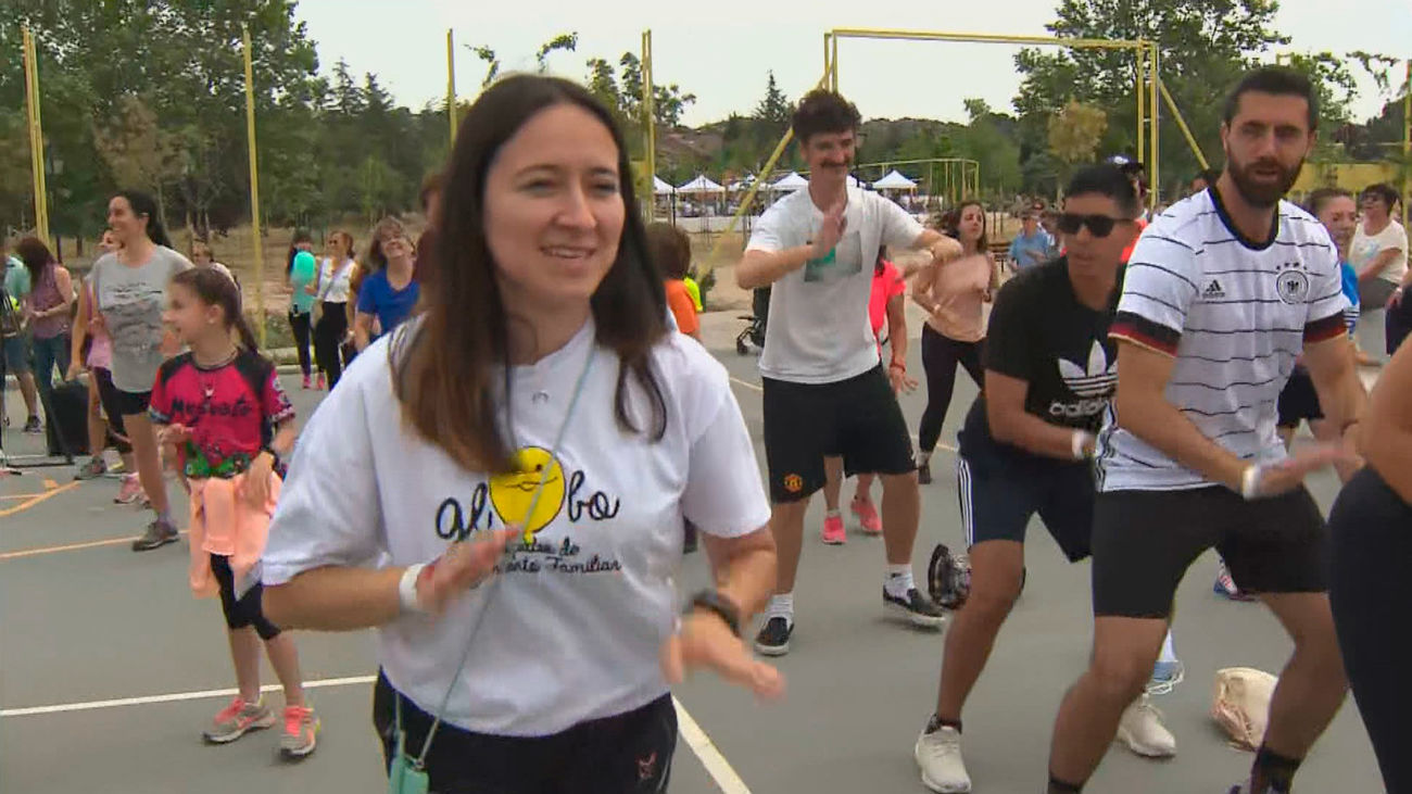 Zumba solidaria en favor de niños con parálisis braquial obstétrica en Torrelodones