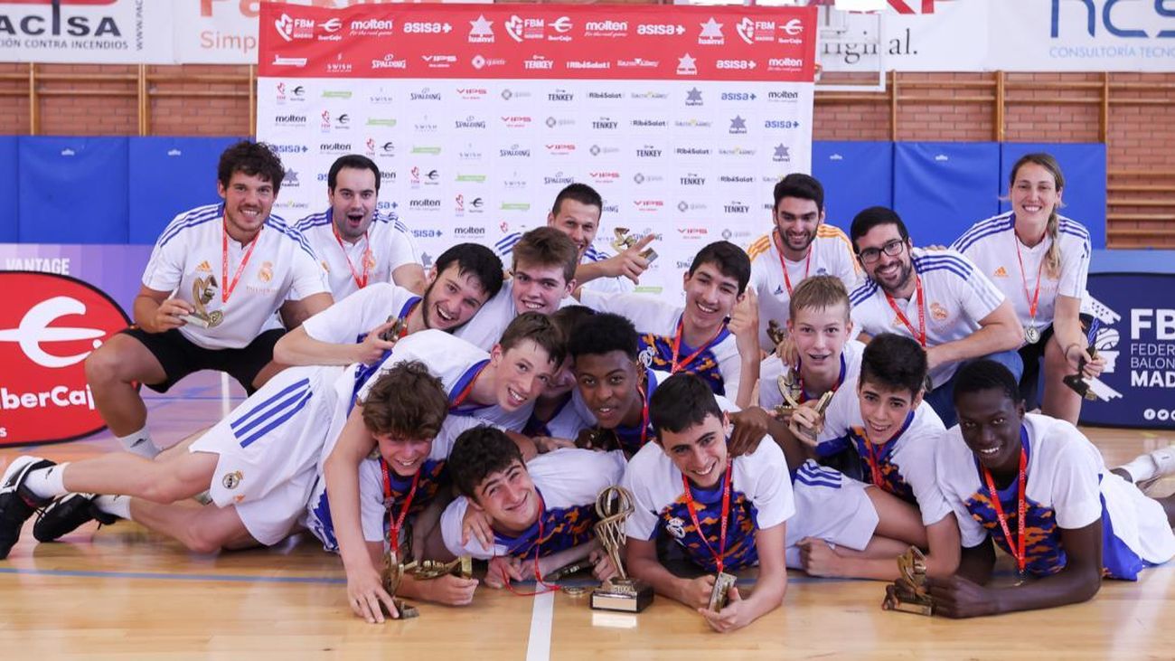 El Real Madrid, campeón de Madrid infantil