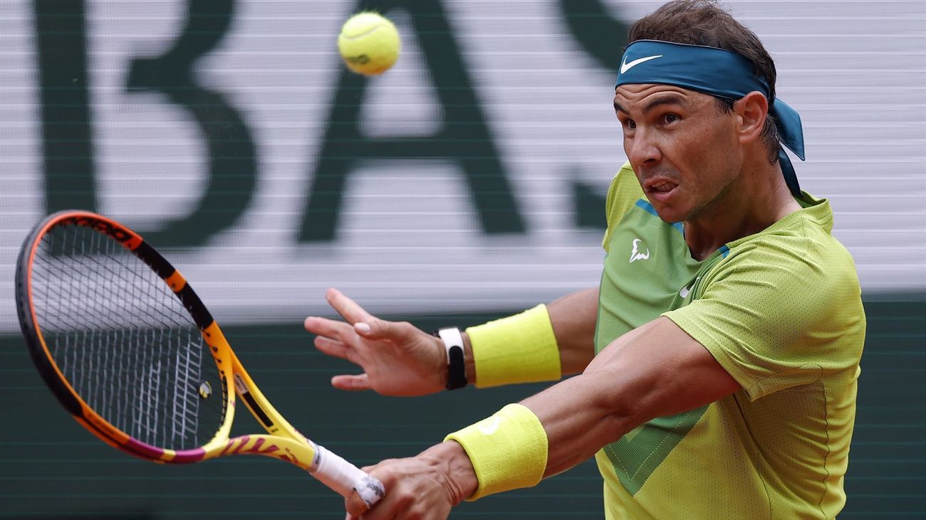 Nadal pisa con fuerza en su debut en Roland Garros