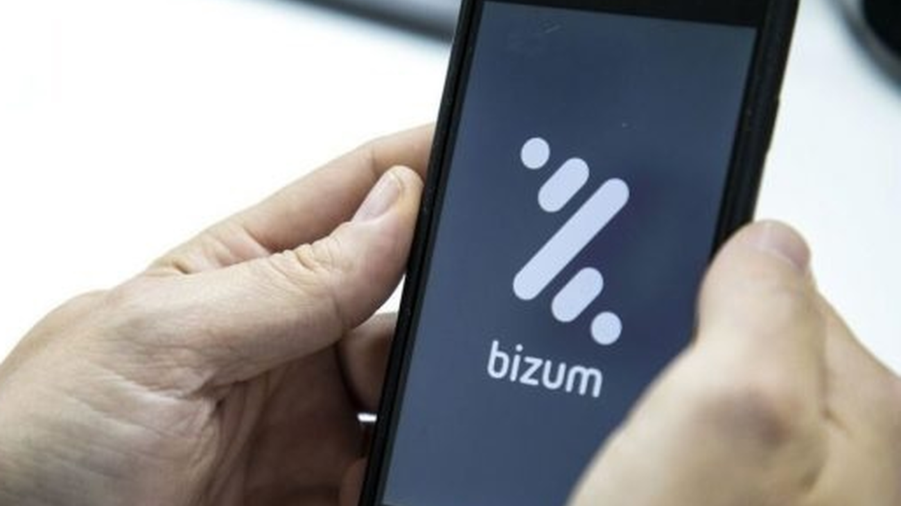 Aplicación 'Bizum' en un teléfono