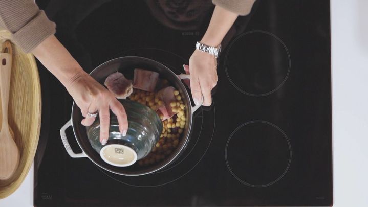 Receta de cocido chup-chup