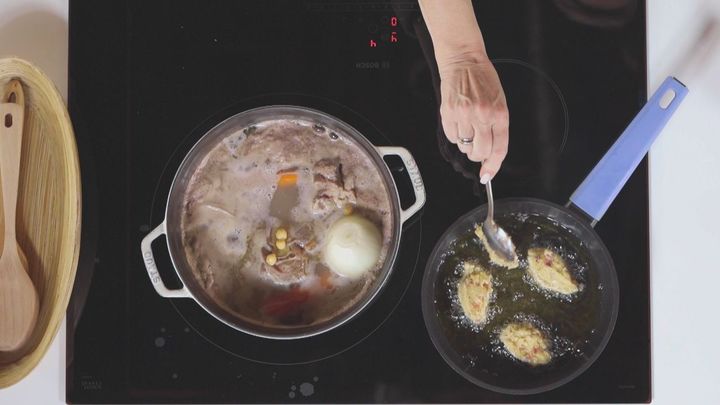 Receta de cocido chup-chup