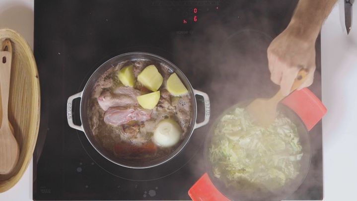 Receta de cocido chup-chup