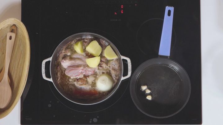 Receta de cocido chup-chup