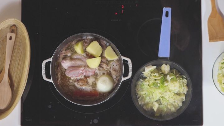 Receta de cocido chup-chup