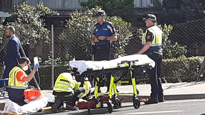Una persona resulta herida leve en un atropello junto al metro Colonia Jardín