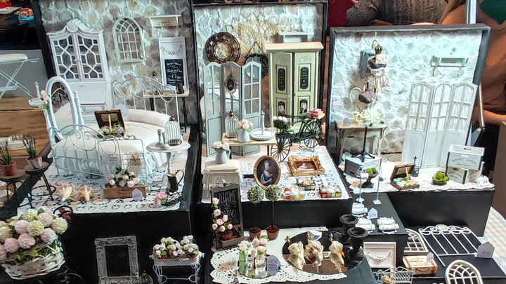 Casas de muñecas de la feria 'Madrid Miniaturas' / TELEMADRID