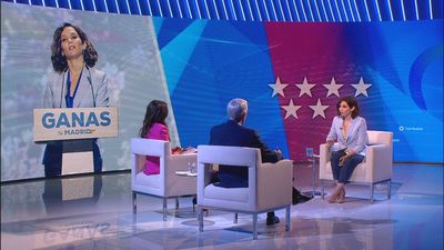 Entrevista a Isabel Díaz Ayuso en Telemadrid