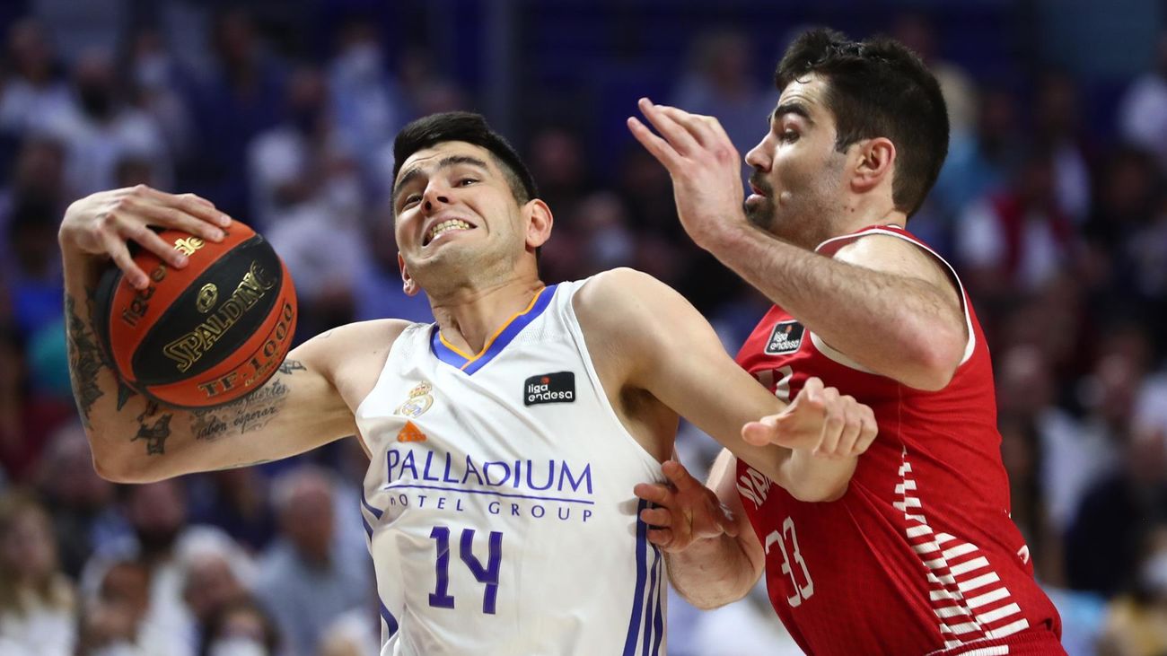 93-76. El Real Madrid suma el primer punto del 'playoff' ante el Maresa