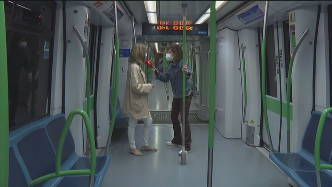 La línea 8 de Metro reabre el tramo entre Colombia y Mar de Cristal