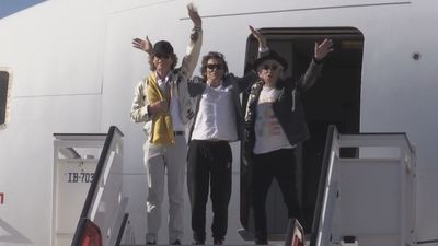 Los Rolling Stones aterrizan en Madrid, una semana antes de su concierto en el Wanda Metropolitano