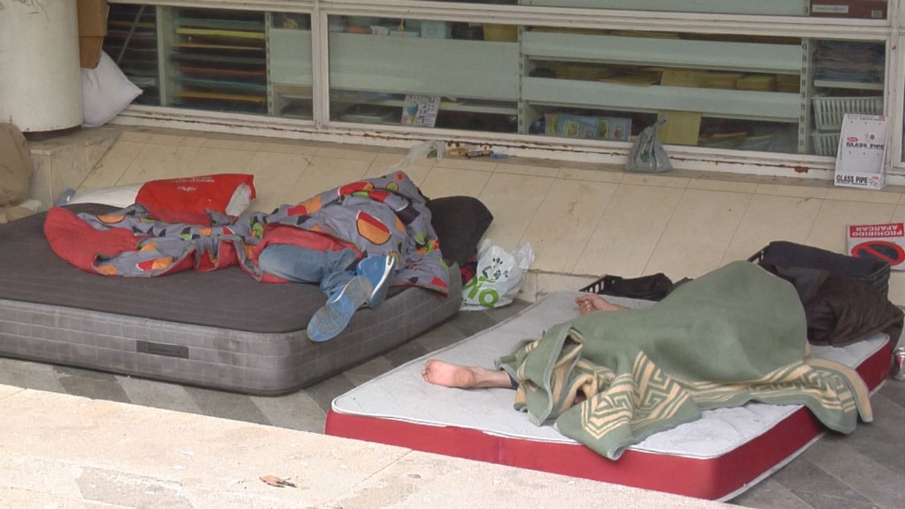 Pablo se quedó sin trabajo en la pandemia y ahora se ve obligado a vivir en la calle