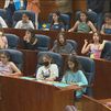 Los niños madrileños, 'diputados por un día' en la Asamblea de Madrid