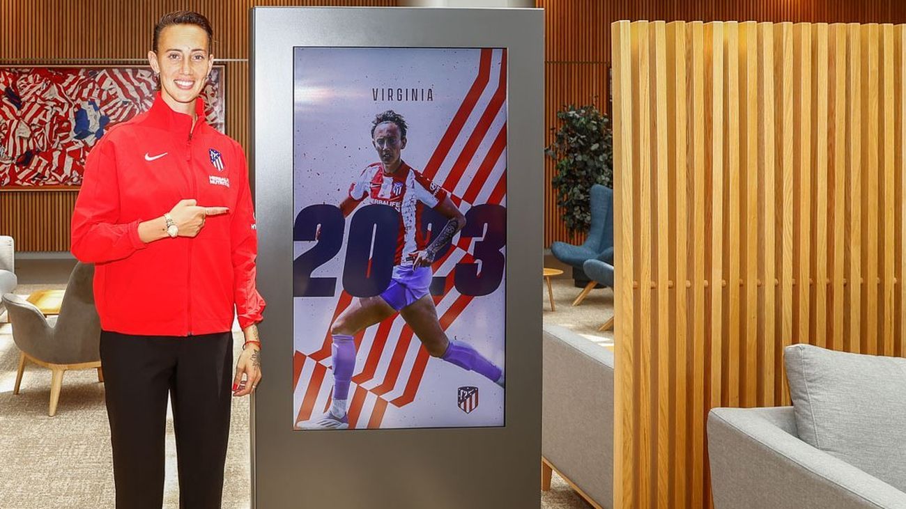 Virginia Torrecilla renueva con el Atlético por una temporada