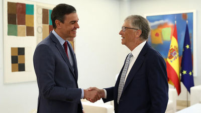 Sánchez y Calviño se reúnen con Bill Gates