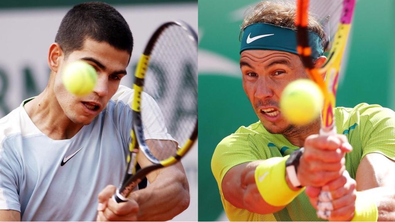 Nadal y Alcaraz, a octavos de final de Roland Garros por la vía rápida