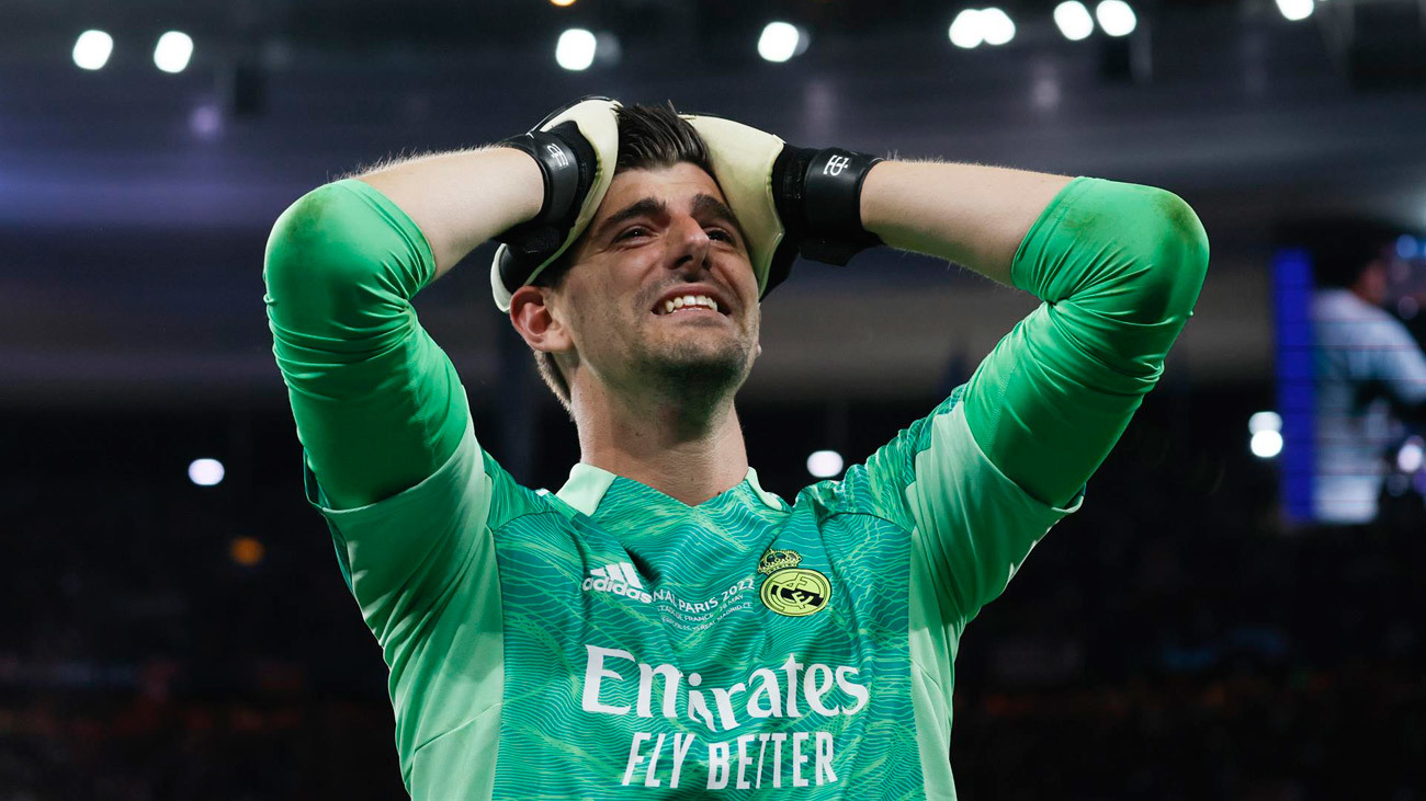 Courtois mejora para el clásico