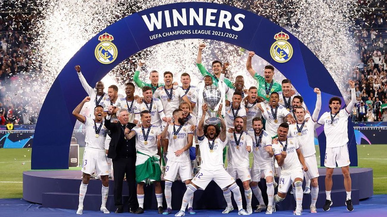 El Campeón De Copa Del Rey Juega La Champions 0-1. El Real Madrid, campeón de Europa por decimocuarta vez