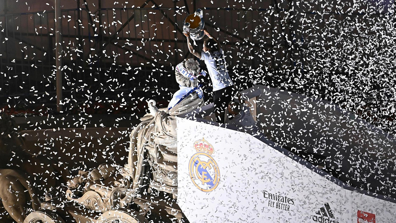 Y Marcelo coronó a la diosa Cibeles