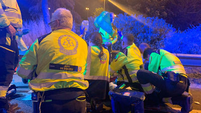 Herido grave un motorista de 27 años en la M-30