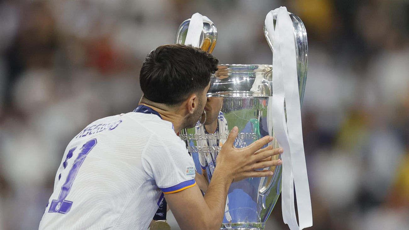 Marco Asensio: "Tener tres Champions es tremendo"