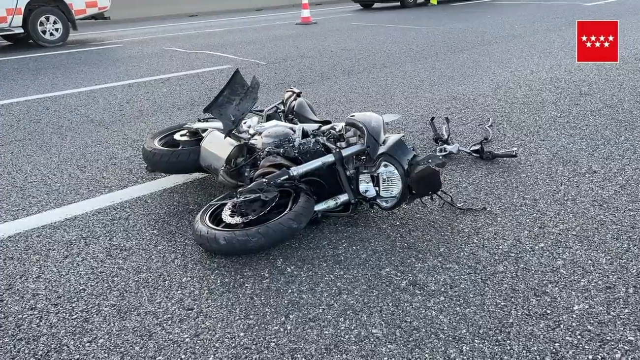 Detenido el conductor 'kamikaze' que arrolló a un motorista en la A-6 este domingo