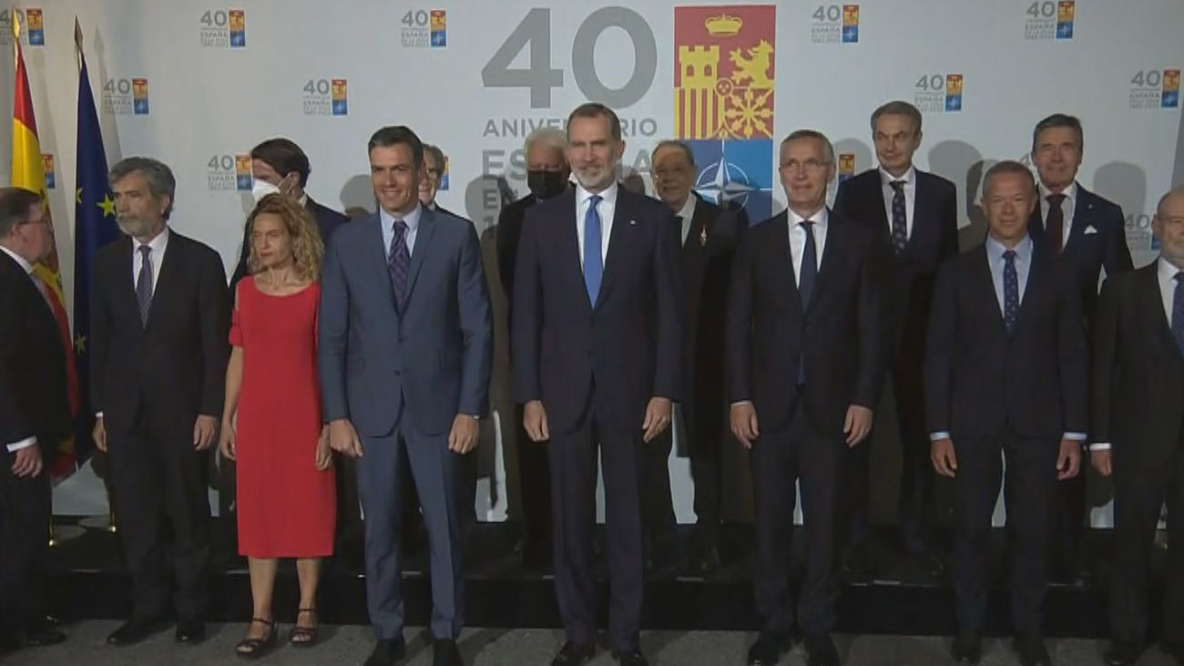 El Rey pone en valor la adhesión de España en el 40 aniversario del ingreso en la OTAN