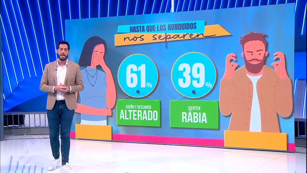 Roncar, motivo para divorciarse