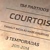 El Atlético repone la placa de Courtois en el Paseo de las Leyendas