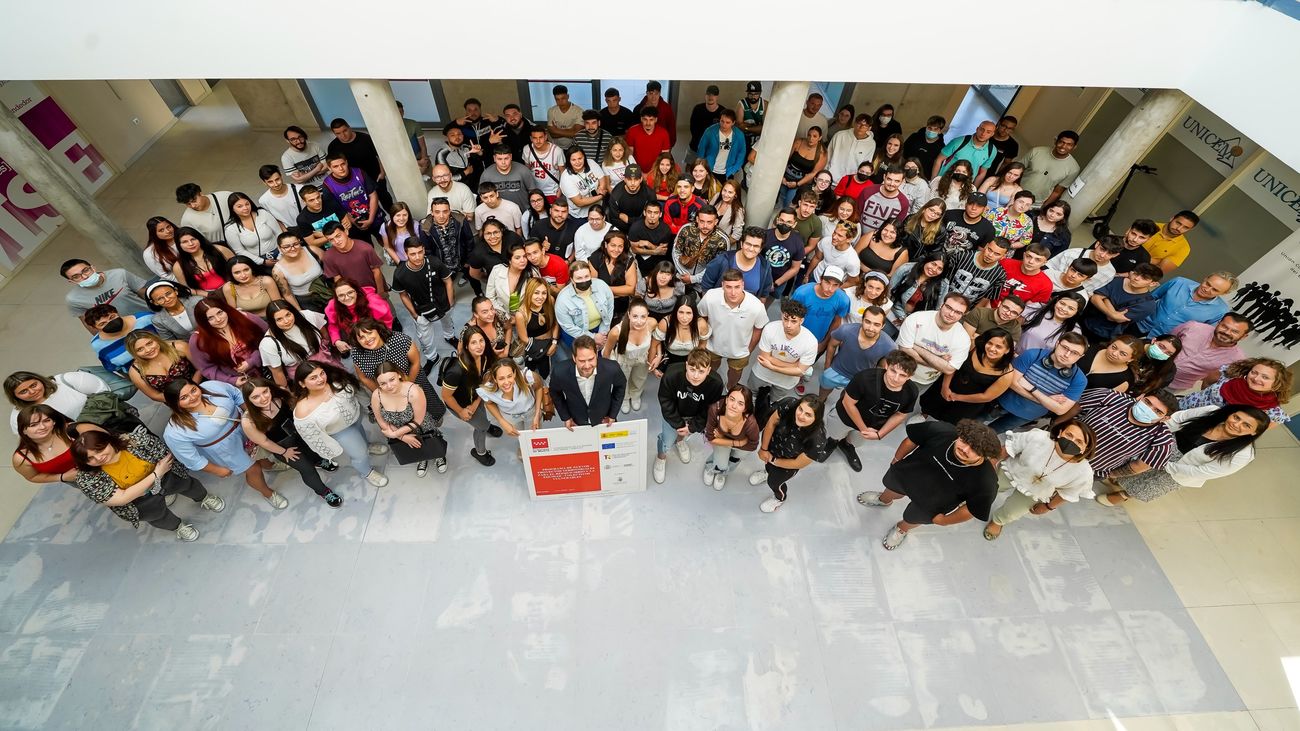 Los 120 jóvenes contratados por el Ayuntamiento de Torrejón