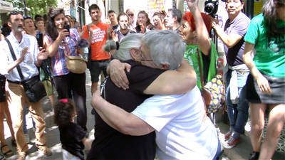 Se paraliza el desahucio de una pensionista en Argumosa 11