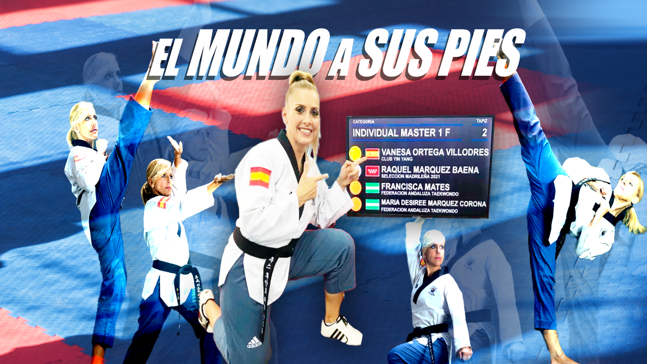 El sueño cumplido de Vanesa Ortega, ser campeona del mundo de taekwondo