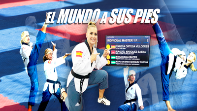 El sueño cumplido de Vanesa Ortega, ser campeona del mundo de taekwondo