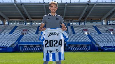 Sergio González: "Estoy muy feliz y muy ilusionado por seguir en el Leganés"