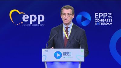 Feijóo se presenta en Europa como el "futuro inmediato de España"