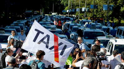 ¿Por qué protestan los taxistas de Madrid?