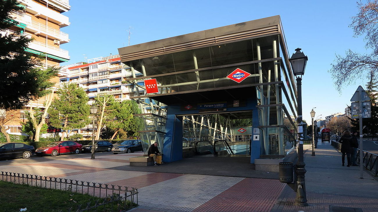 Estación de metro Parque de Lisboa