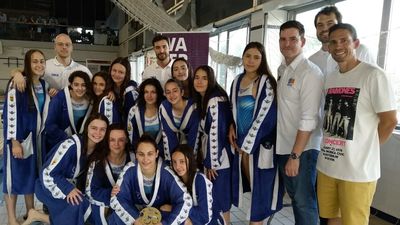 El Ciudad de Alcorcón femenino, campeón de Segunda división de waterpolo