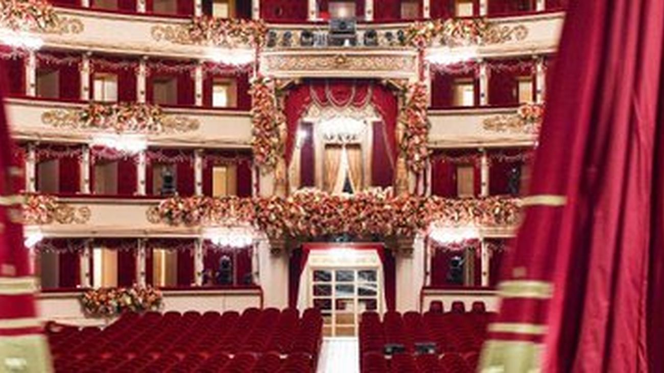 Patio de butacas de La Scala de Milán