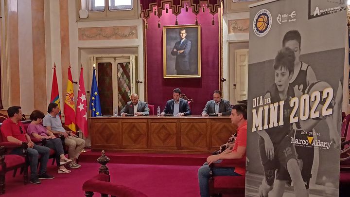 Presentación del Babybasket / AYUNTAMIENTO DE ALCALÁ DE HENARES