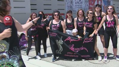 Tras una semana con las fans a las puertas del Wanda llega el concierto de Alejandro Sanz