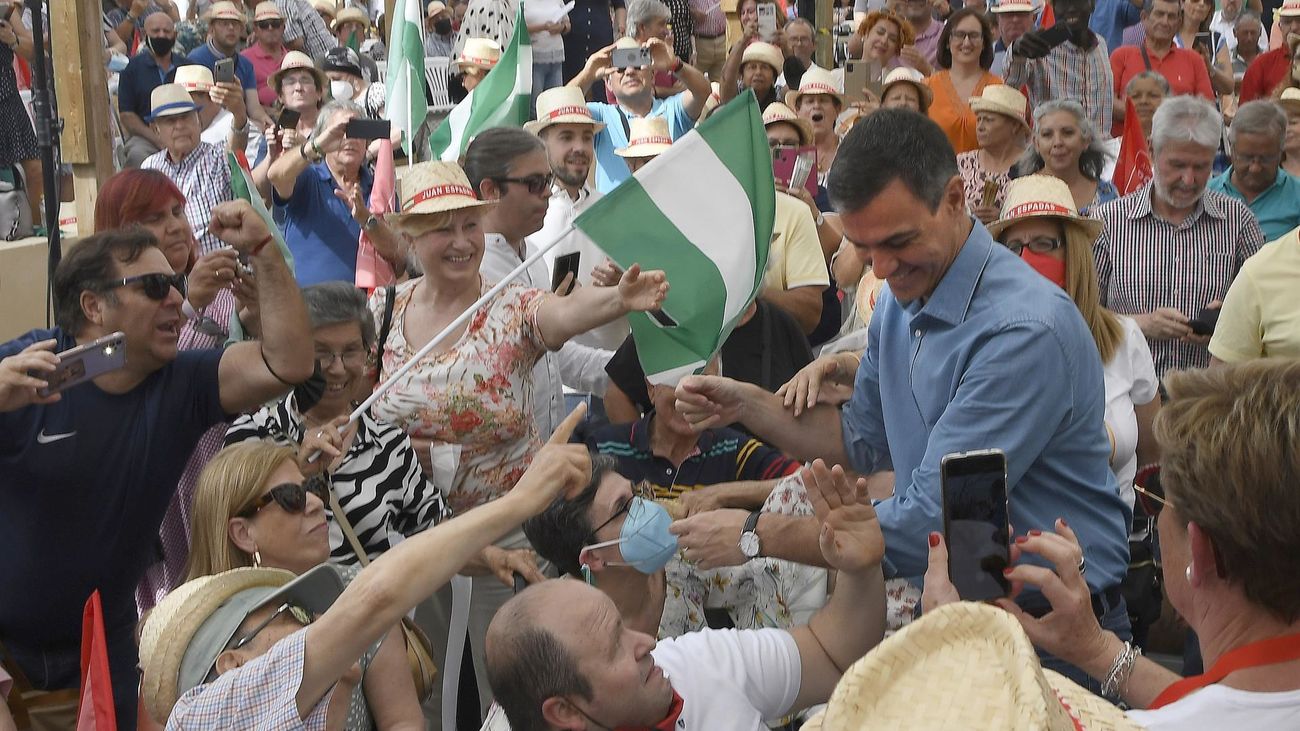 Pedro Sánchez entra en la campaña andaluza para impulsar la candidatura de Espadas