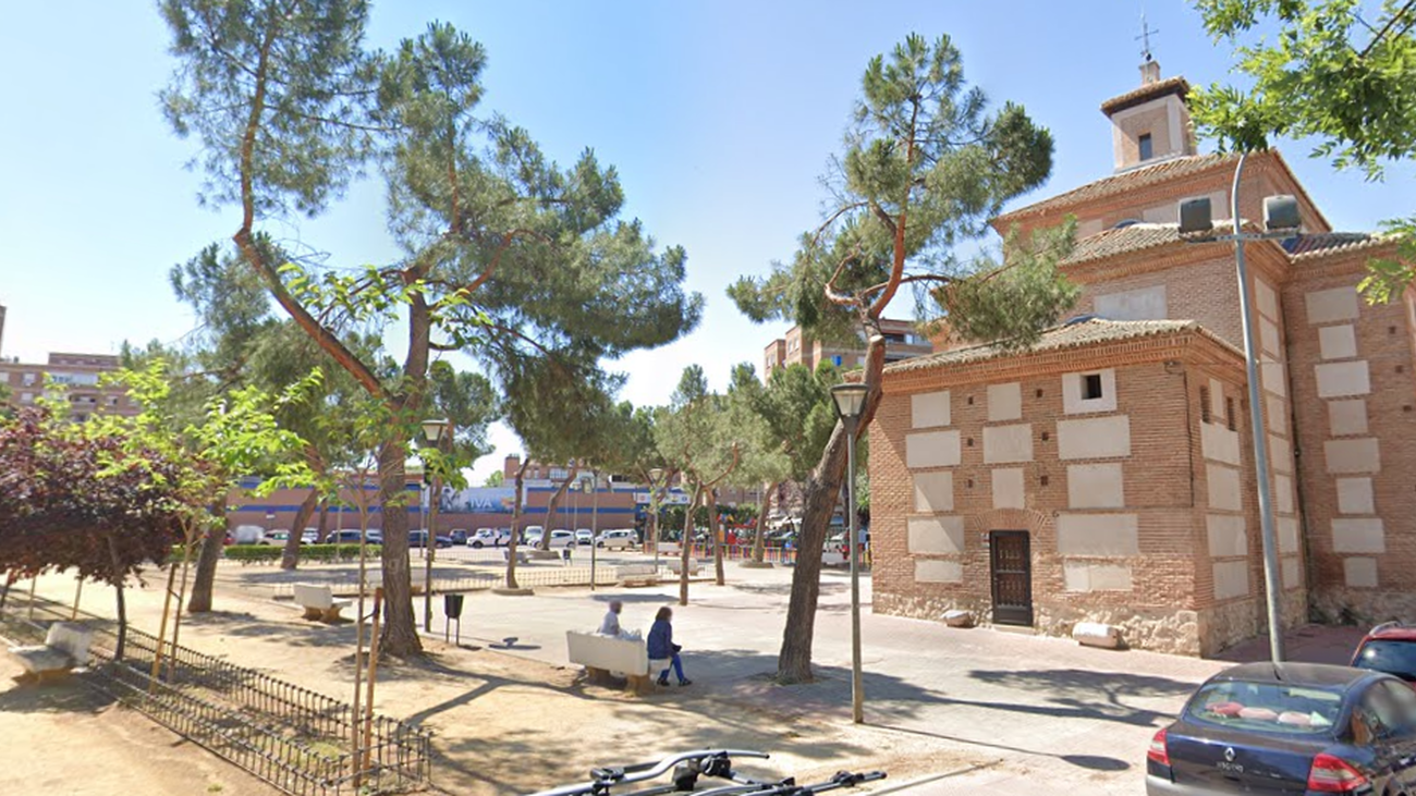 El Parque de San Isidro de Alcalá con la ermita que le da nombre