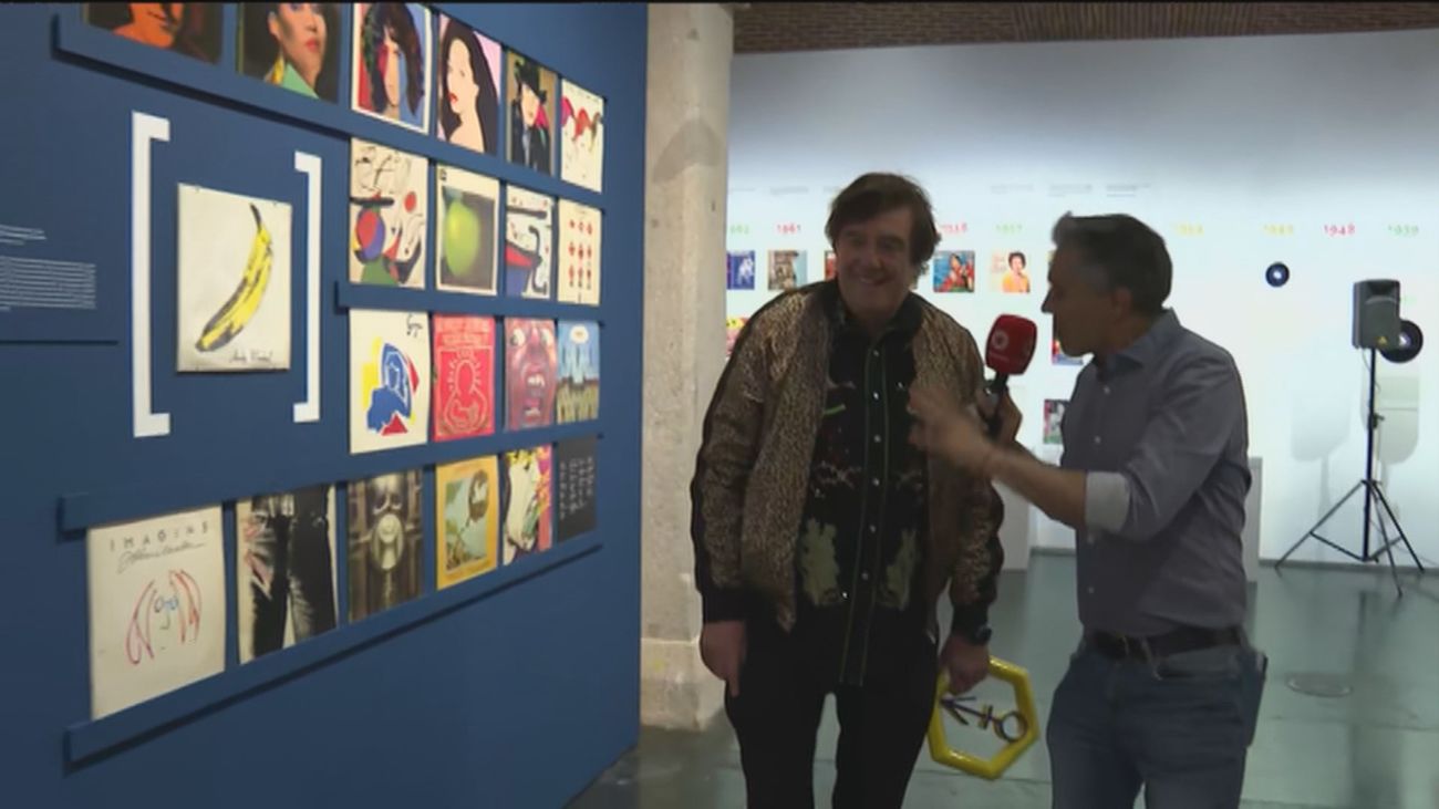 Portadas censuradas de los Rolling o diseñadas por Warhol o Miró, entre los 867 vinilos que se exponen en el Conde Duque